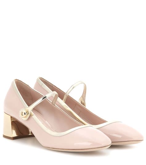 miu miu shoes pink
